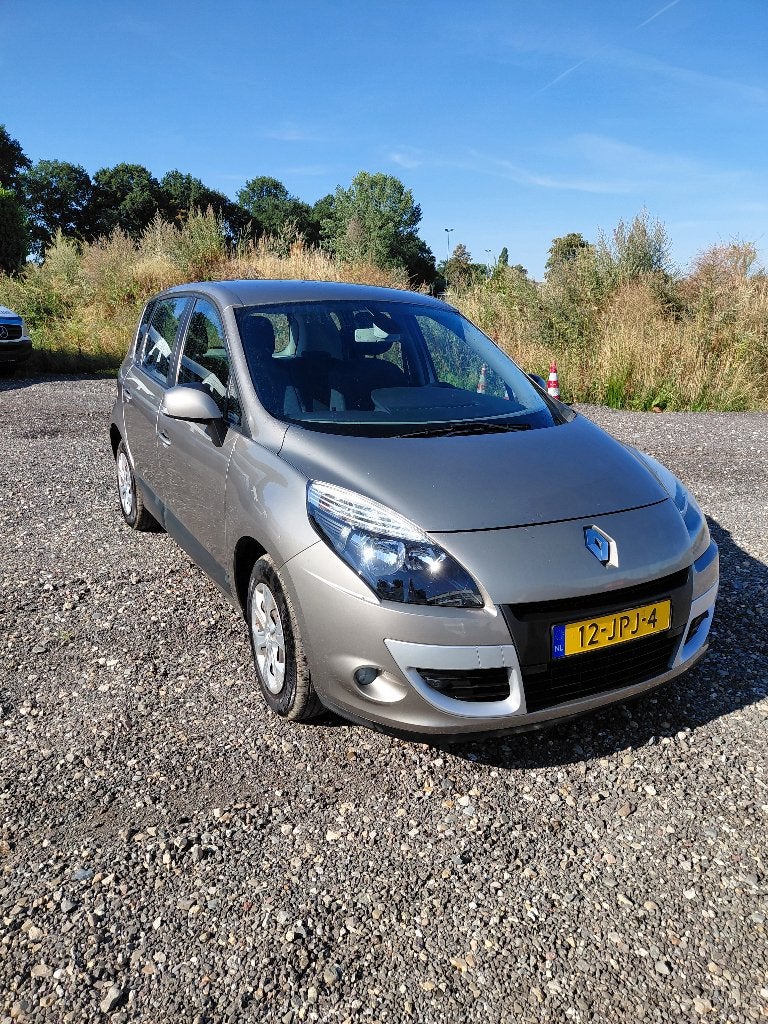 Renault Scénic 1.6 16V 81KW 2009 Beige, Auto's, Voorwielaandrijving, Stof, 1295 kg, 4 cilinders