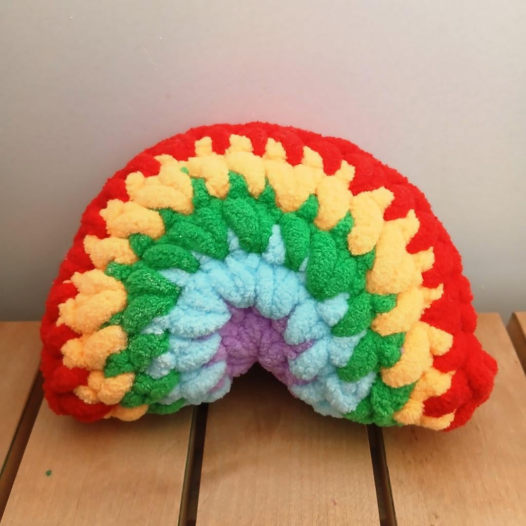 Nieuw gehaakte regenboog, Ophalen of Verzenden, Nieuw, Meerkleurig, Overige typen