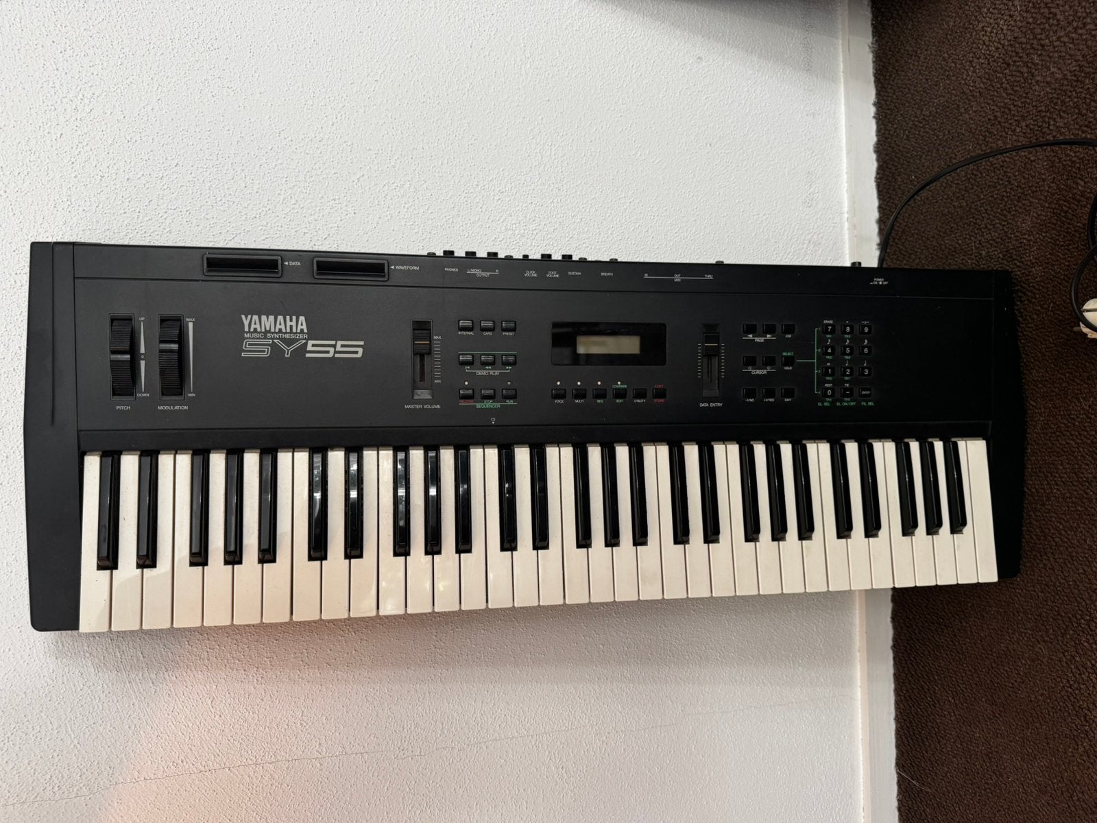 Yamaha SY55 synthesizer 1992, Muziek en Instrumenten, Ophalen of Verzenden, 61 toetsen, Yamaha