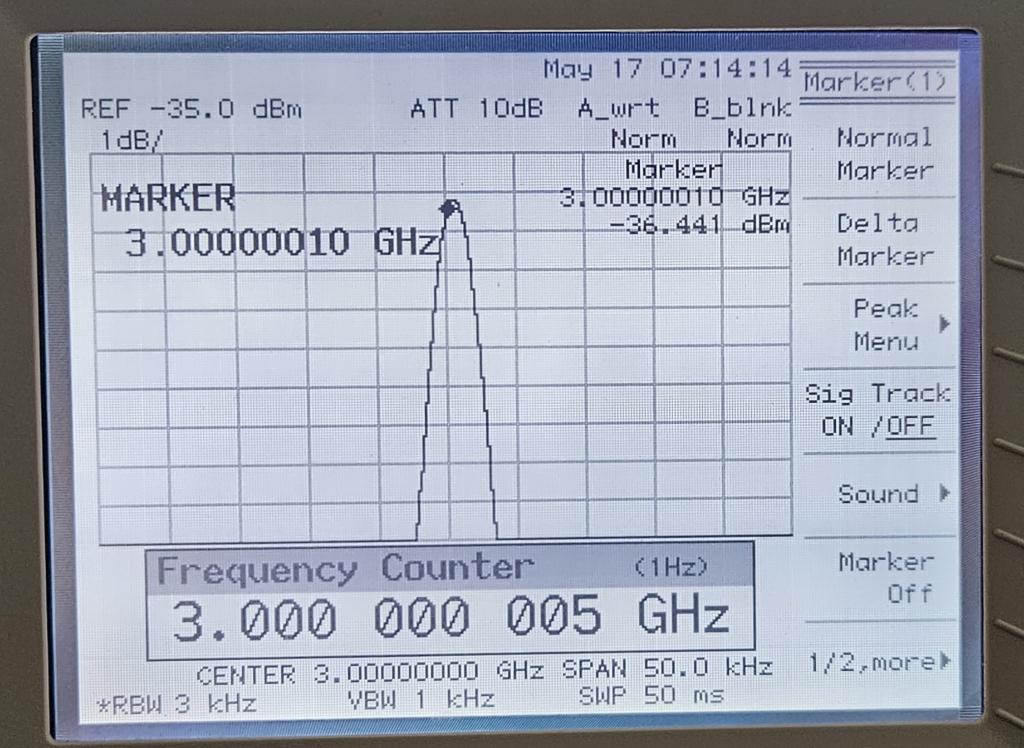 Spectrum Analyzer Advantest R3131 3,1 GHz, Ophalen of Verzenden, Gebruikt