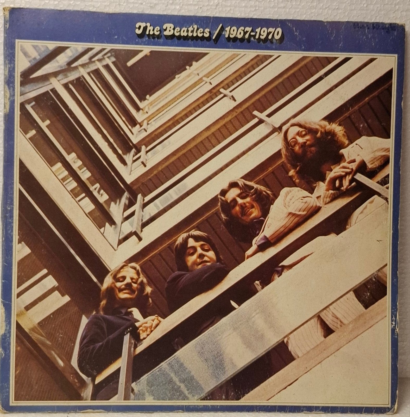 The Beatles - 1967-1970 (Blauwe Dubbel-LP), Cd's en Dvd's, Vinyl | Pop, Gebruikt, Pop, Complilatie, Ophalen of Verzenden