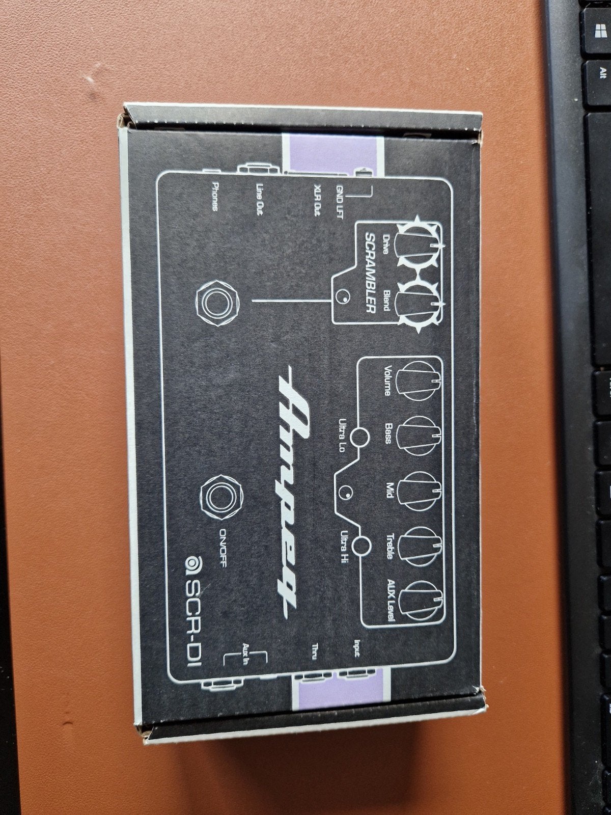 Ampeg SCR-DI Bass DI met Scrambler Overdrive, Muziek en Instrumenten, Ophalen, Zo goed als nieuw, Distortion, Overdrive of Fuzz