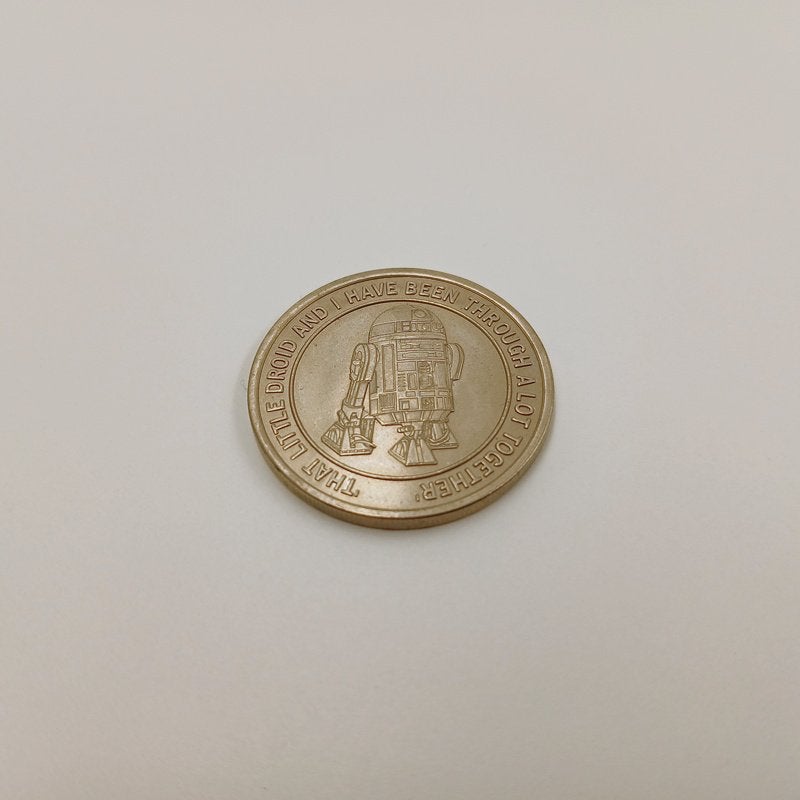 Star Wars R2-D2 Madame Tussauds 2015 Collectors Coin, Ophalen of Verzenden, Zo goed als nieuw, Overige typen