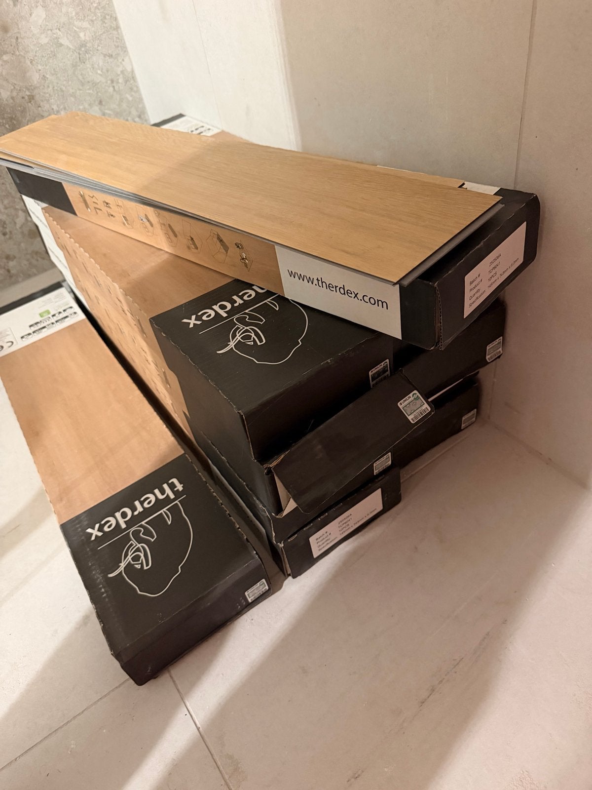 9 pakken Therdex Click PVC Visgraat 6041 / C6041 - Nieuw, Ophalen, Kunststof, 50 tot 150 cm, Nieuw