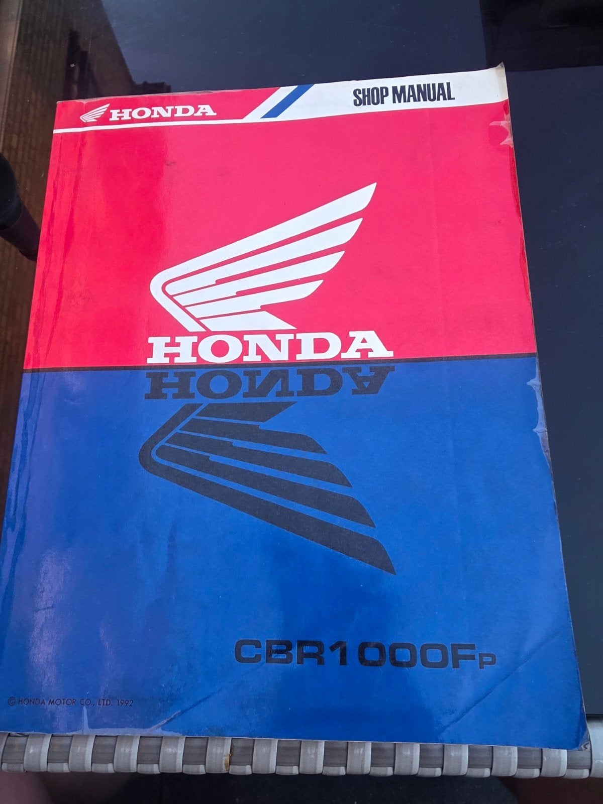 Honda CBR1000Fp Werkplaatshandboek - Shop Manual, Ophalen