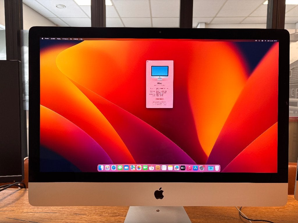 apple imac 27 inch (2017), 3,5 GHz Quad-Core I5, Computers en Software, Apple Desktops, Ophalen, Gebruikt, 8 GB, IMac
