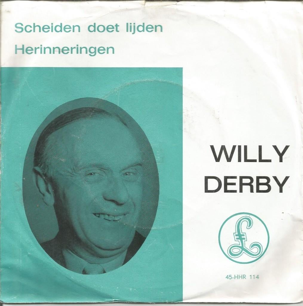 Willy Derby – Scheiden Doet Lijden (1963), Gebruikt, Fotohoes, 7 inch, Ophalen of Verzenden