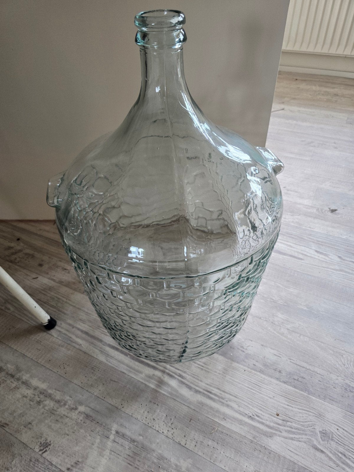 Grote Oude Franse Fles - Prachtige Vintage Decoratie, Ophalen of Verzenden