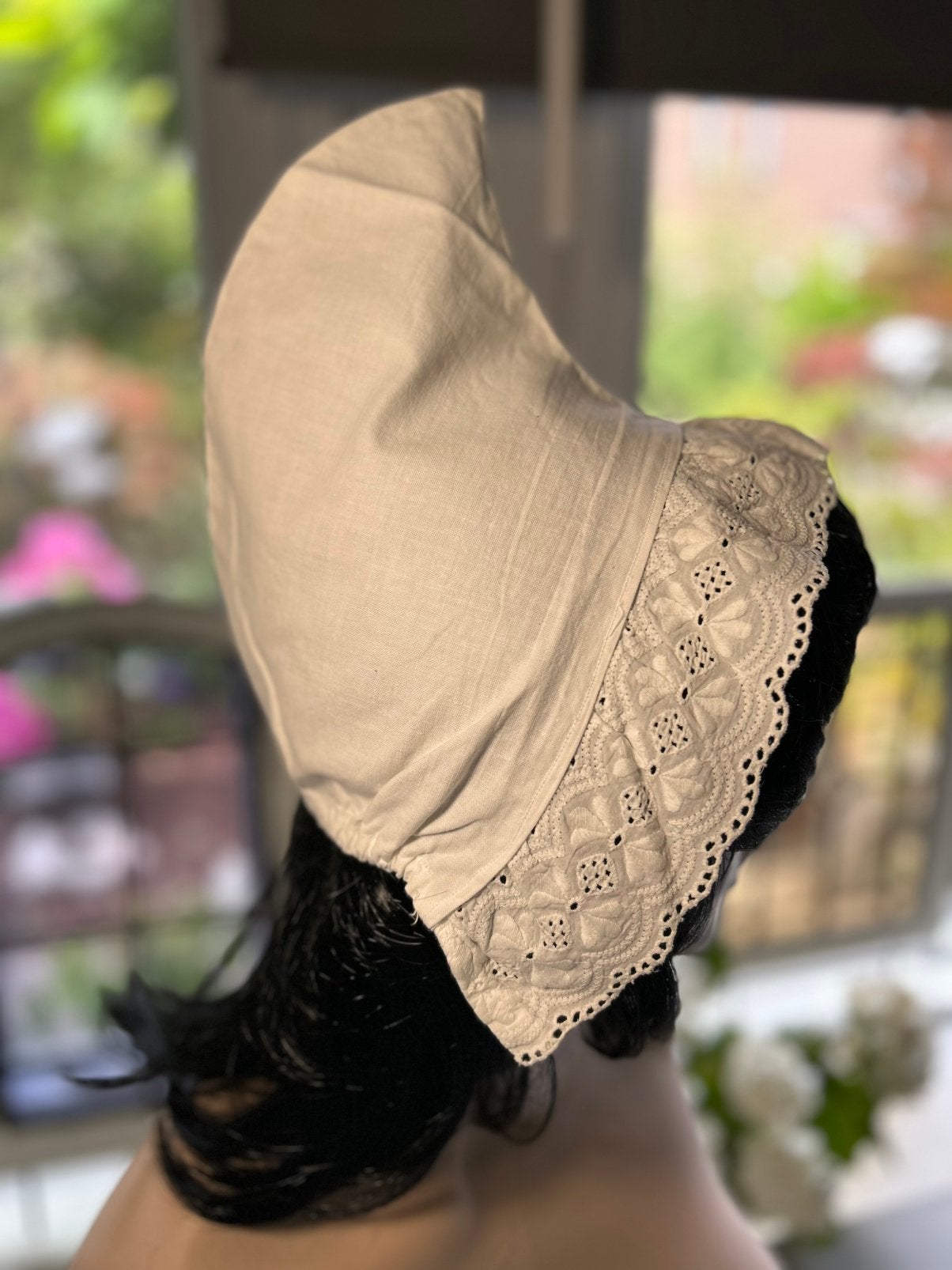 Traditionele witte bonnet, Ophalen of Verzenden