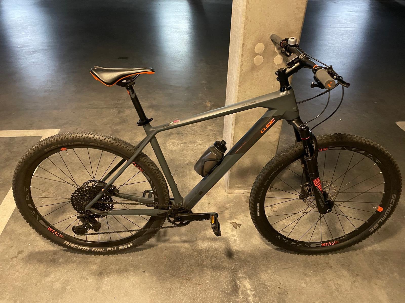 Cube Reaction C:62 Race Carbon Framemaat 53 (XL) Nieuwstaat, 57 cm of meer, Hardtail, Zo goed als nieuw, Schijfrem