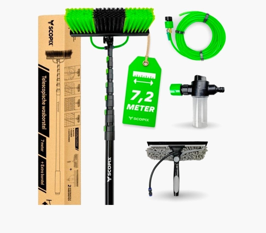 Complete Scopix reinigingsset 7,2 mtr– Nieuw in doos!, Ophalen of Verzenden, Nieuw
