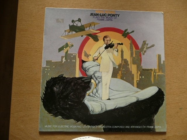 Jean-Luc Ponty – King Kong:  Plays The Music Of Frank Zappa, LP, Gebruikt, Overige genres, Ophalen of Verzenden