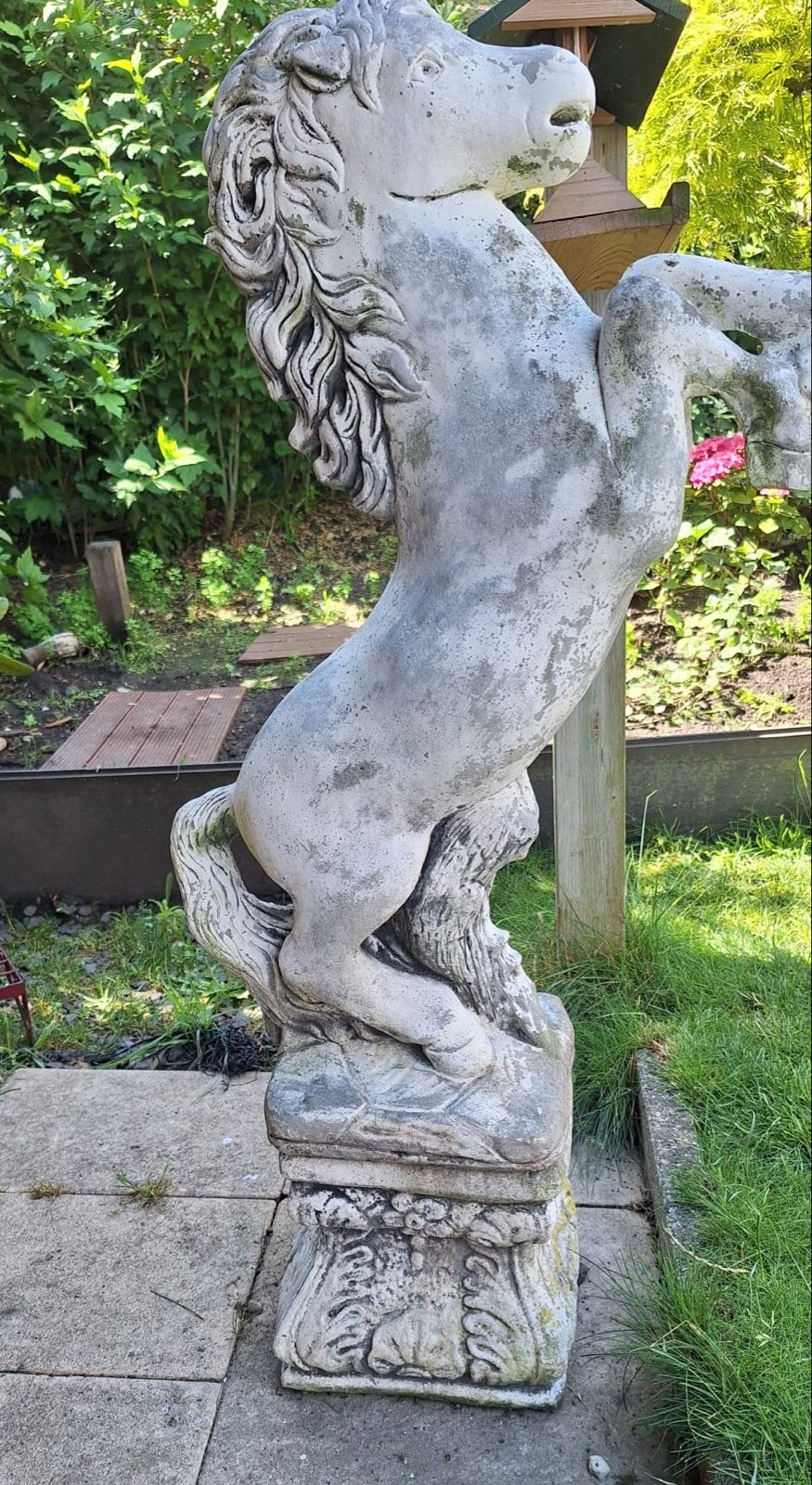 Diverse Tuinbeelden en Decoratie - Opknappers Gezocht!, Ophalen, Gebruikt, Beton, Dierenbeeld