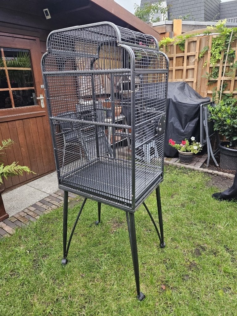 Vogelkooi, Ophalen, Zo goed als nieuw, Metaal, Vogelkooi