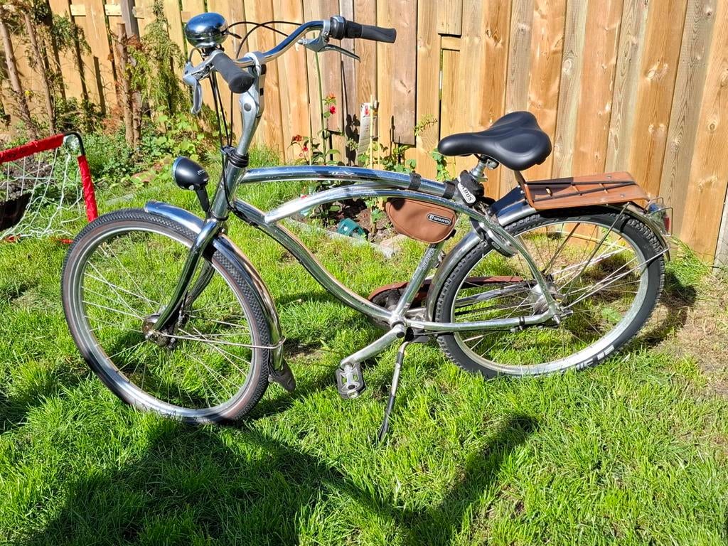 SPARTA Cruiser - Mooie Chrome Kleur, Nette Staat, Fietsen en Brommers, Sparta, Gebruikt, Cruiser, Ophalen of Verzenden