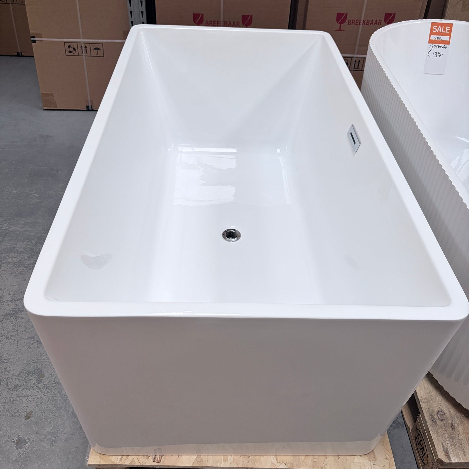 Vrijstaand Ligbad Luxe – 170cm Nieuw Bad nr400, Ophalen, Nieuw