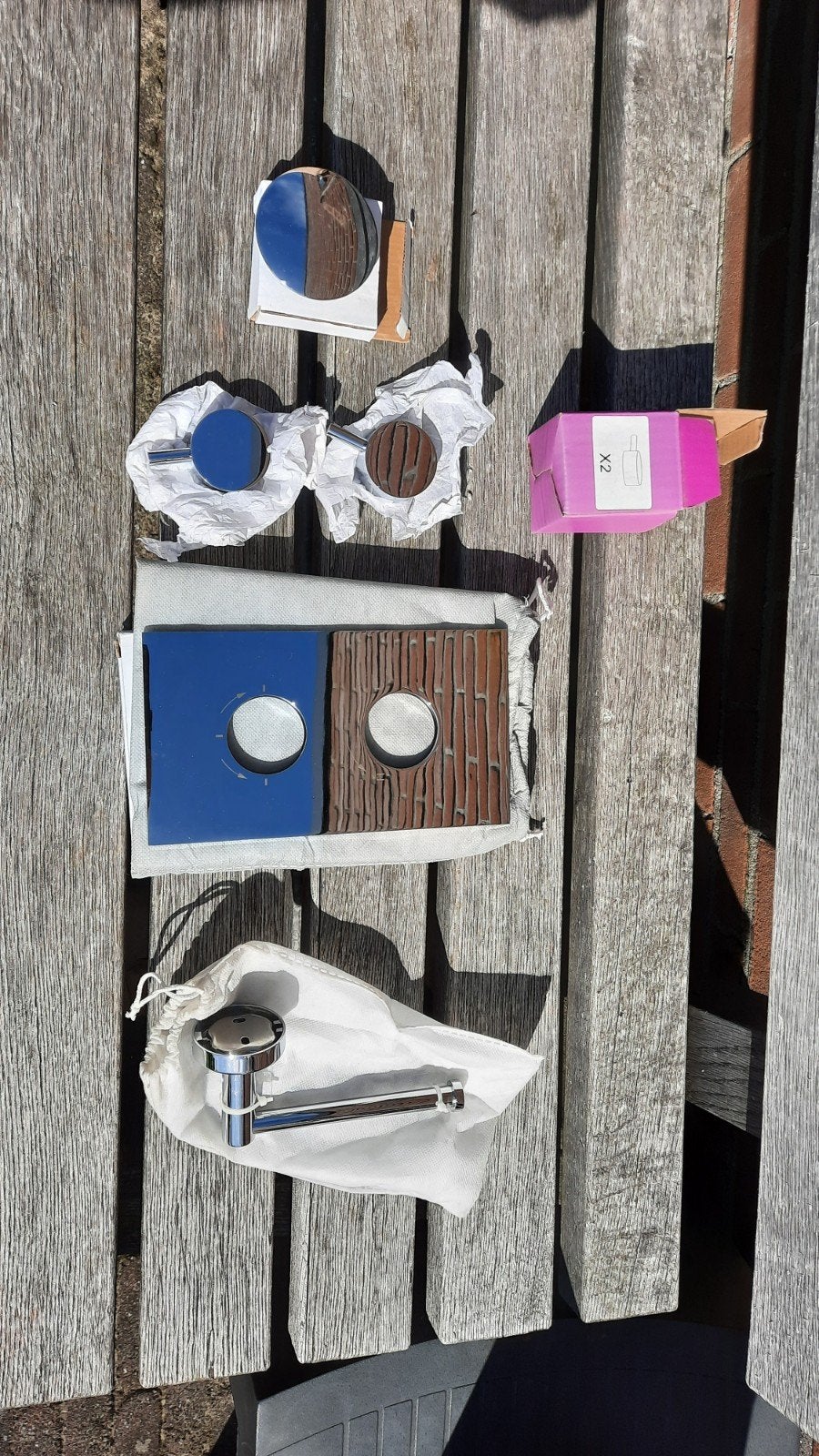 Nieuwe Sanitair Benodigdheden - Chroom, Ophalen of Verzenden, Nieuw, Chroom