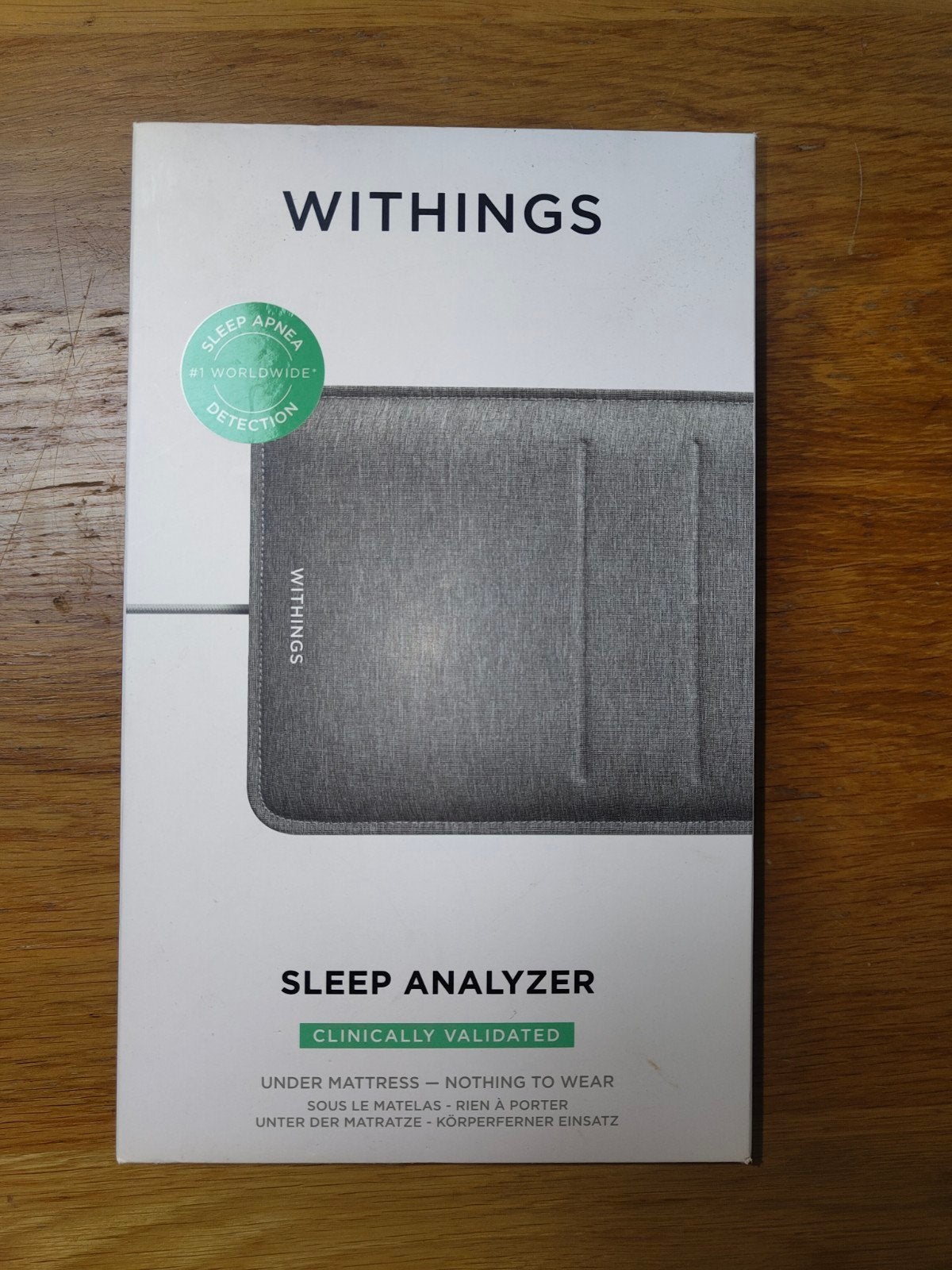 Withings Sleep Analyzer nooit gebruikt, Ophalen of Verzenden, Nieuw