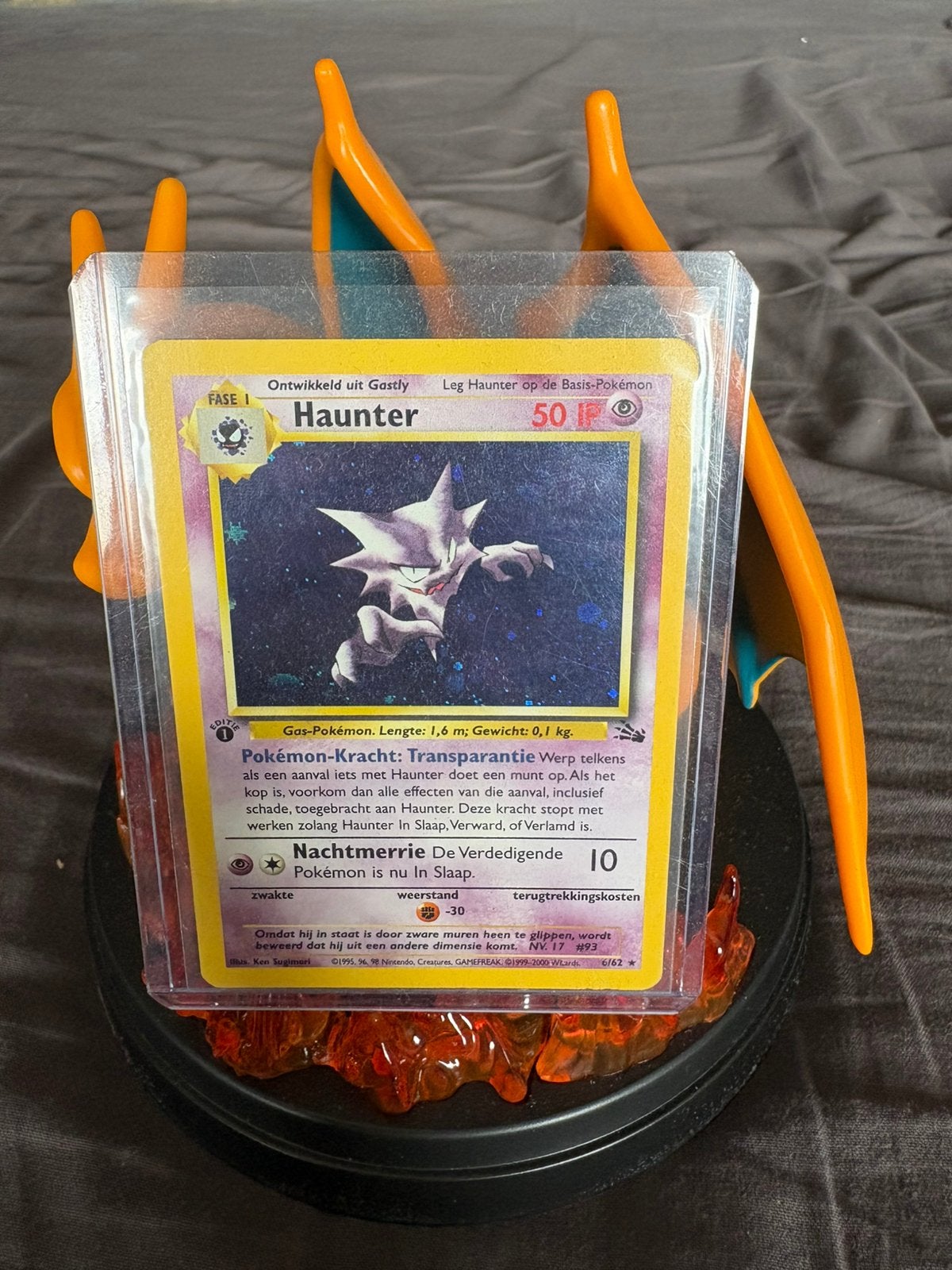 Haunted first editie holo 6, Ophalen of Verzenden, Nieuw, Losse kaart