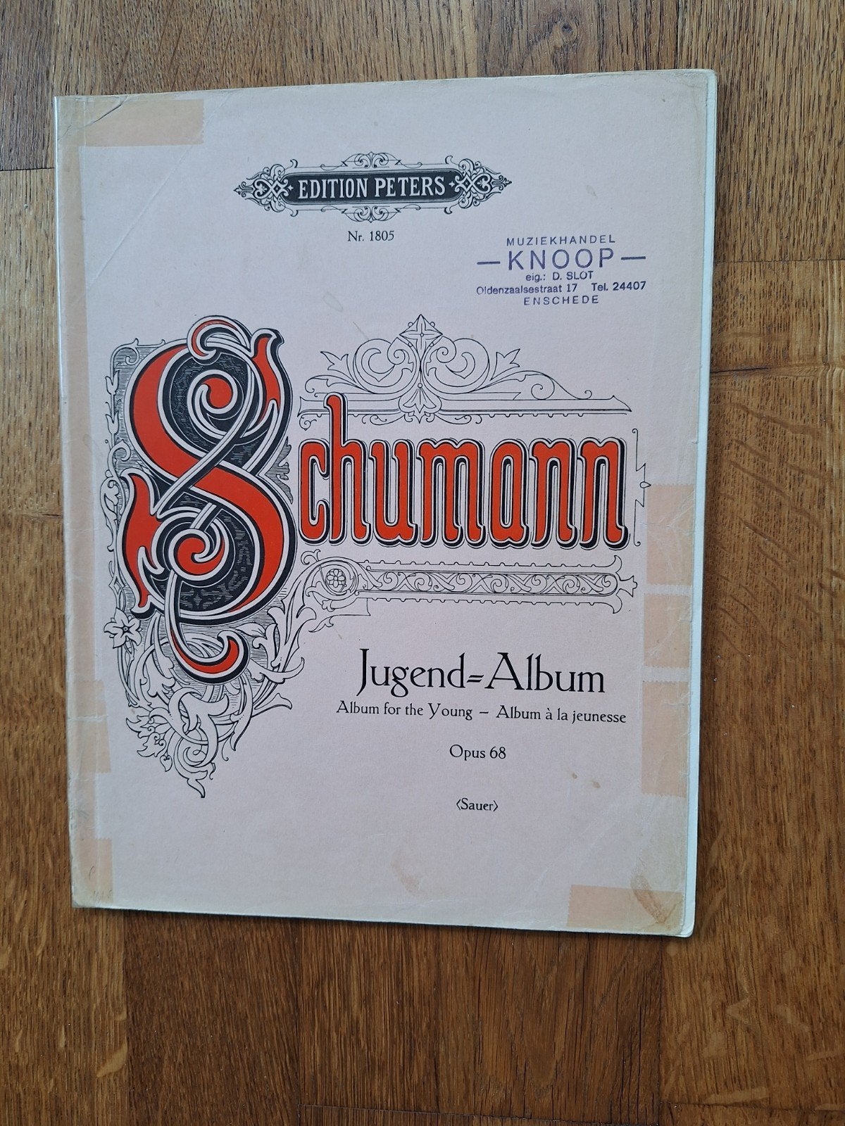 Schumann  piano., Gebruikt, Klassiek, Ophalen of Verzenden, Artiest of Componist