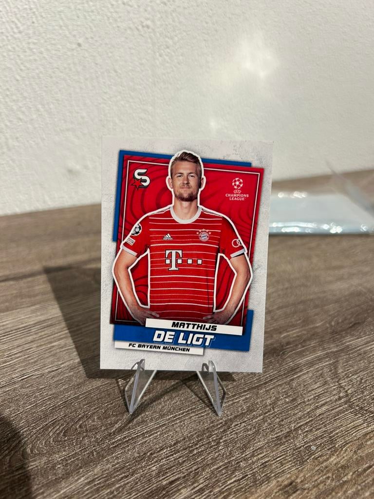 Matthijs de Ligt 2022-23 Topps UCC Superstars #96, Verzamelen, Sportartikelen en Voetbal, Ophalen of Verzenden, Zo goed als nieuw