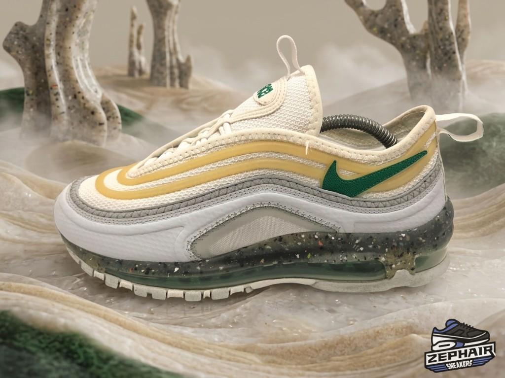 Nike Air Max 97 TerraScape 'White/Malachite' EU41 2022, Colosseum 1, 1213 NL Hilversum, Nederland, Wit, Nike, Ophalen of Verzenden