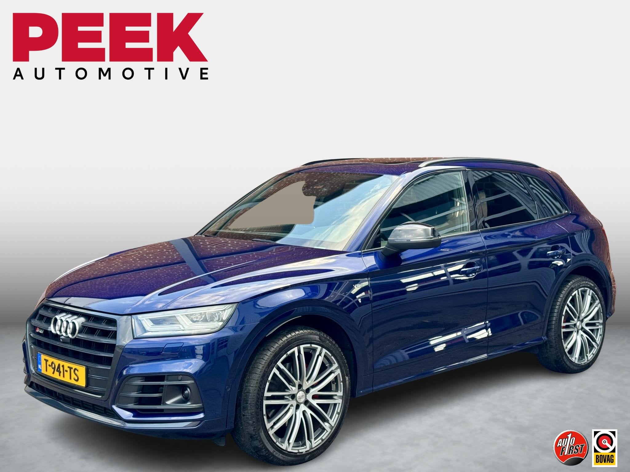 Audi Q5 3.0 TFSI SQ5 quattro Pro Line Plus | Panoramadak | C, Auto's, Automaat, Stof, Gebruikt, Q5