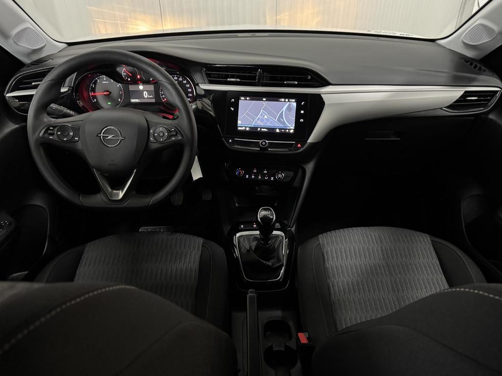 Opel Corsa 1.2 Edition LED NAVI AIRCO CRUISE CAMERA CARPLAY, Auto's, Voorwielaandrijving, Stof, Gebruikt, Handgeschakeld