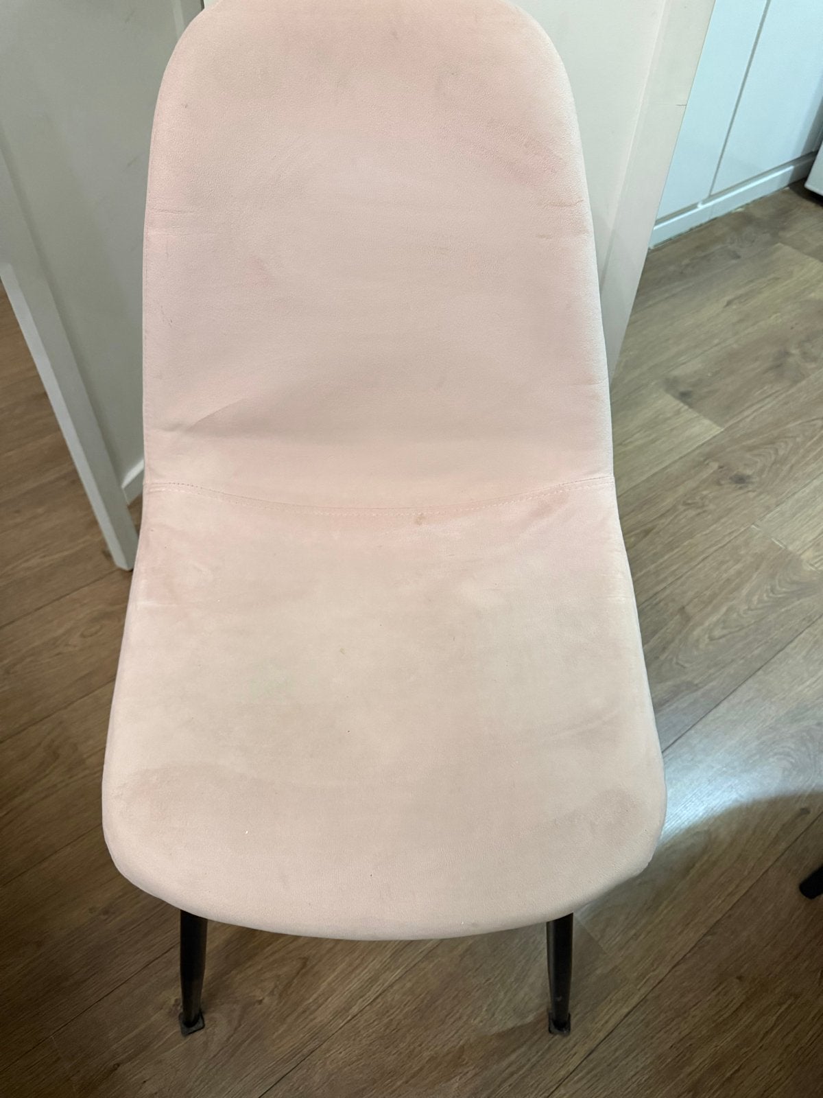 Roze stoel - Comfortabel en stijlvol, Huis en Inrichting, Ophalen, Gebruikt, Overige kleuren, Eén