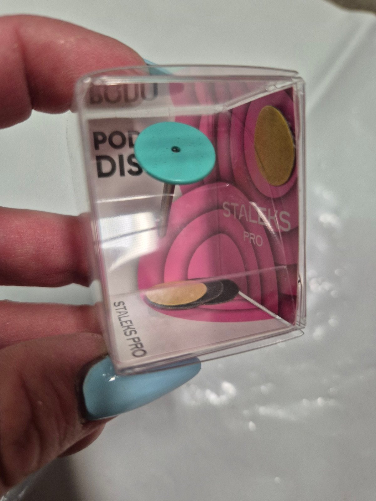 Staleks Pro Expert Pododisc plastic maat s freesbit, Overige kleuren, Nieuw, Ophalen of Verzenden, Handen en Nagels