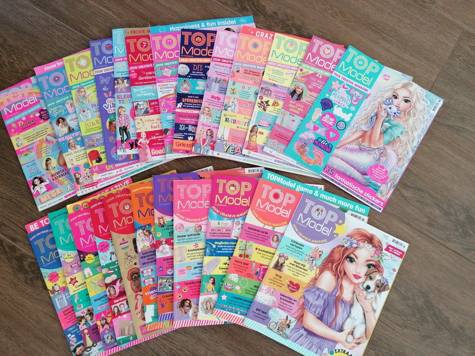 ZGAN topModel tijdschriften jaargang 2023, 2024, 2025, Ophalen of Verzenden, Zo goed als nieuw, Overige typen