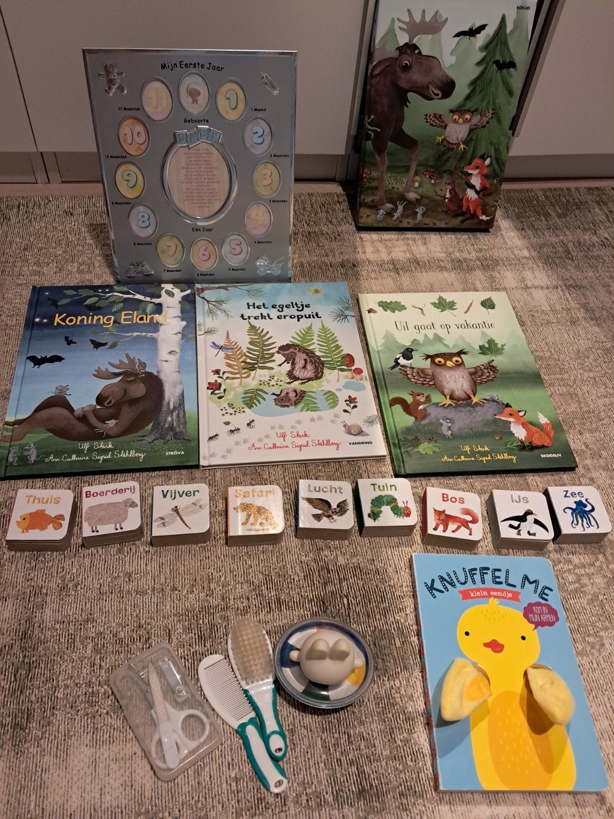 baby fotolijst 12 mnd., div boeken en meer, Ophalen, Zo goed als nieuw