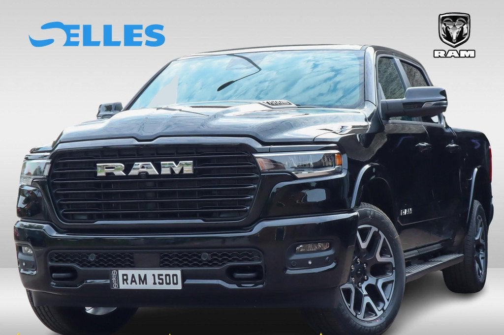Dodge Ram 1500 2025 3.0L HURRICANE LARAMIE SPORT | BPM VRIJ, Auto's, Dodge, Automaat, Zwart, 2993 cc, Zwart