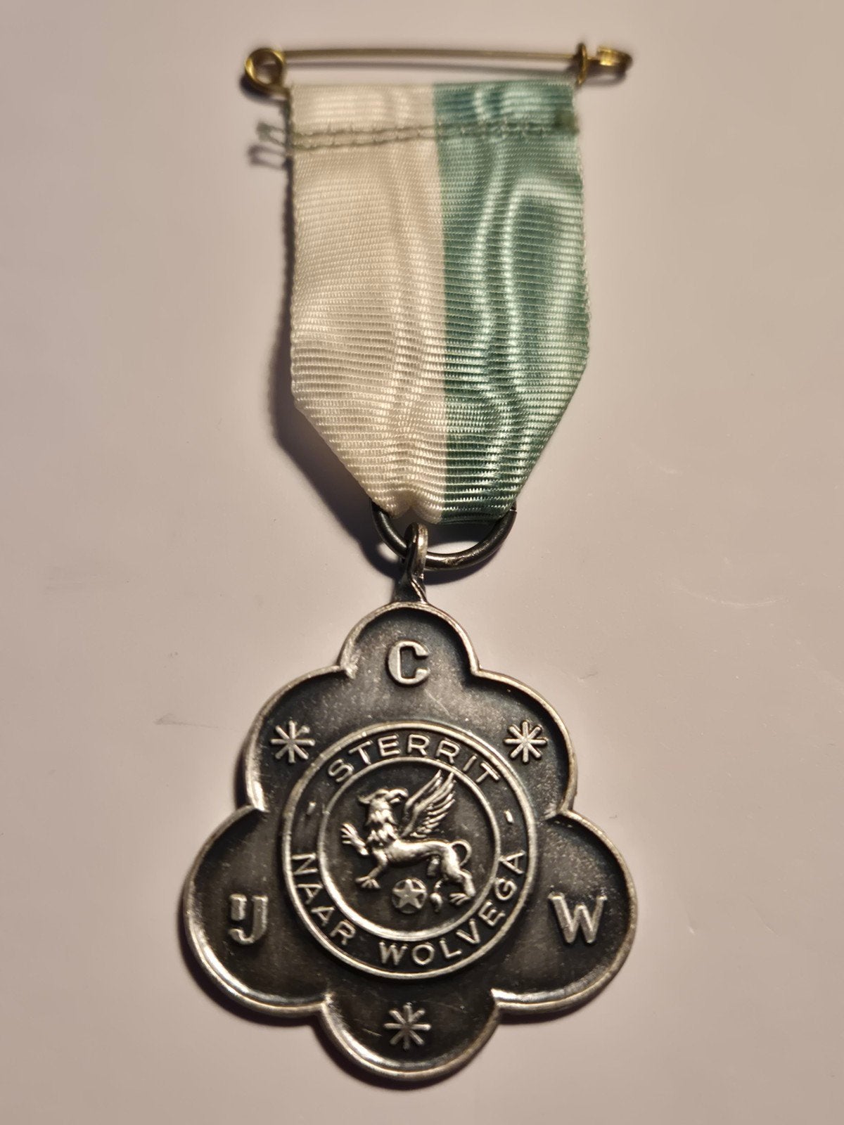 Medaille schaatsen Sterrit Wolvega IJCW, Ophalen of Verzenden, Overige materialen, Nederland
