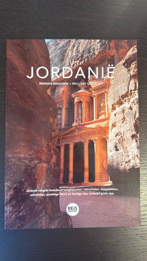 Jordanië Reisgids Magazine + Gratis App - Reisreport, Boeken, Reisgidsen, Overige merken, Ophalen of Verzenden, Zo goed als nieuw