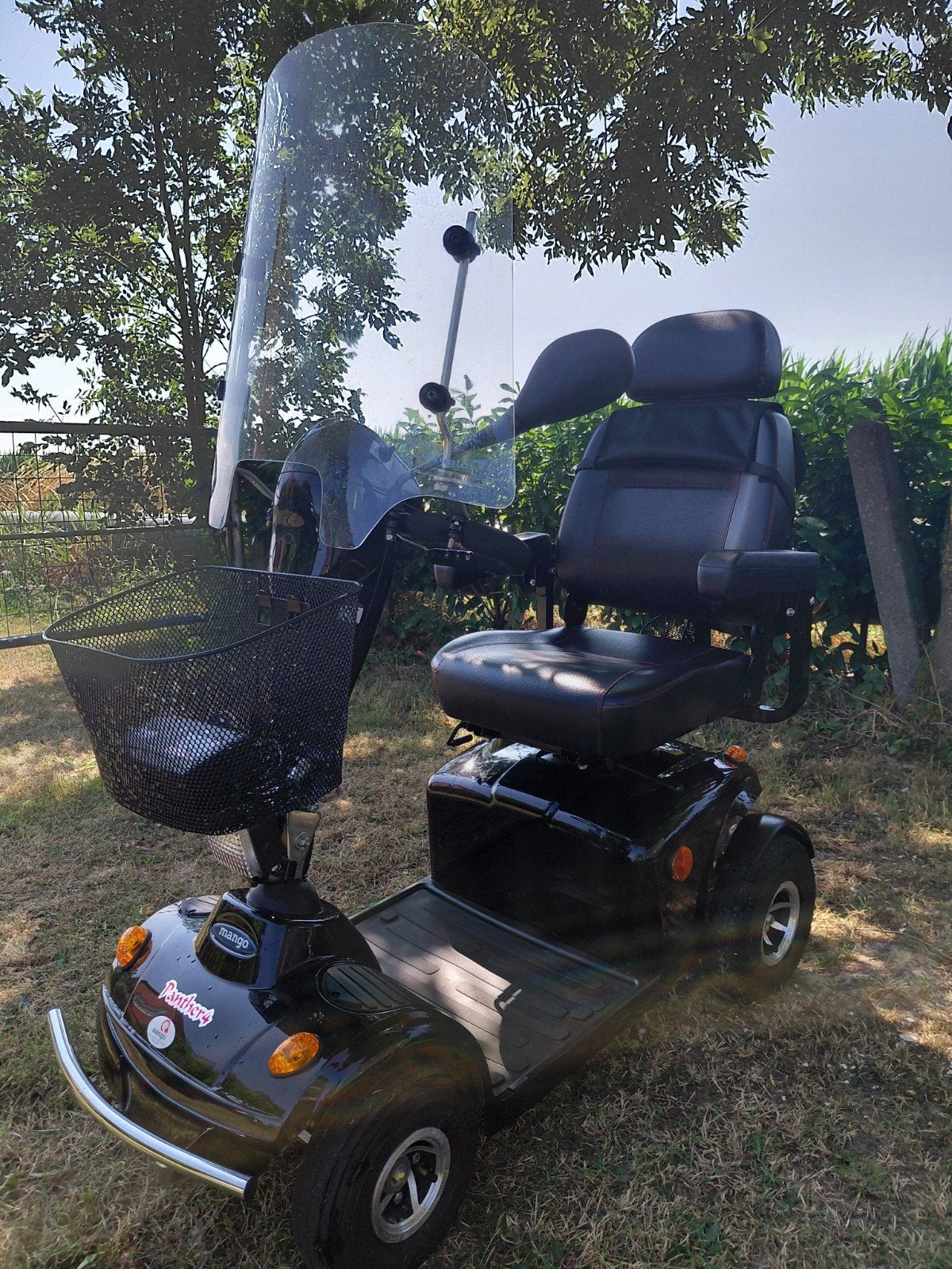 Scootmobiel Panther 4 als nieuw met nieuwe accu. s 2022, Ophalen, Zo goed als nieuw, 46 km of meer, 16 km/u of meer