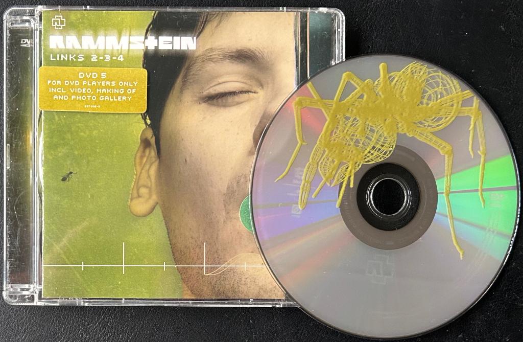 RAMMSTEIN - Links 2-3-4 ( DVD; 8 tracks ), Cd's en Dvd's, Ophalen of Verzenden, Zo goed als nieuw