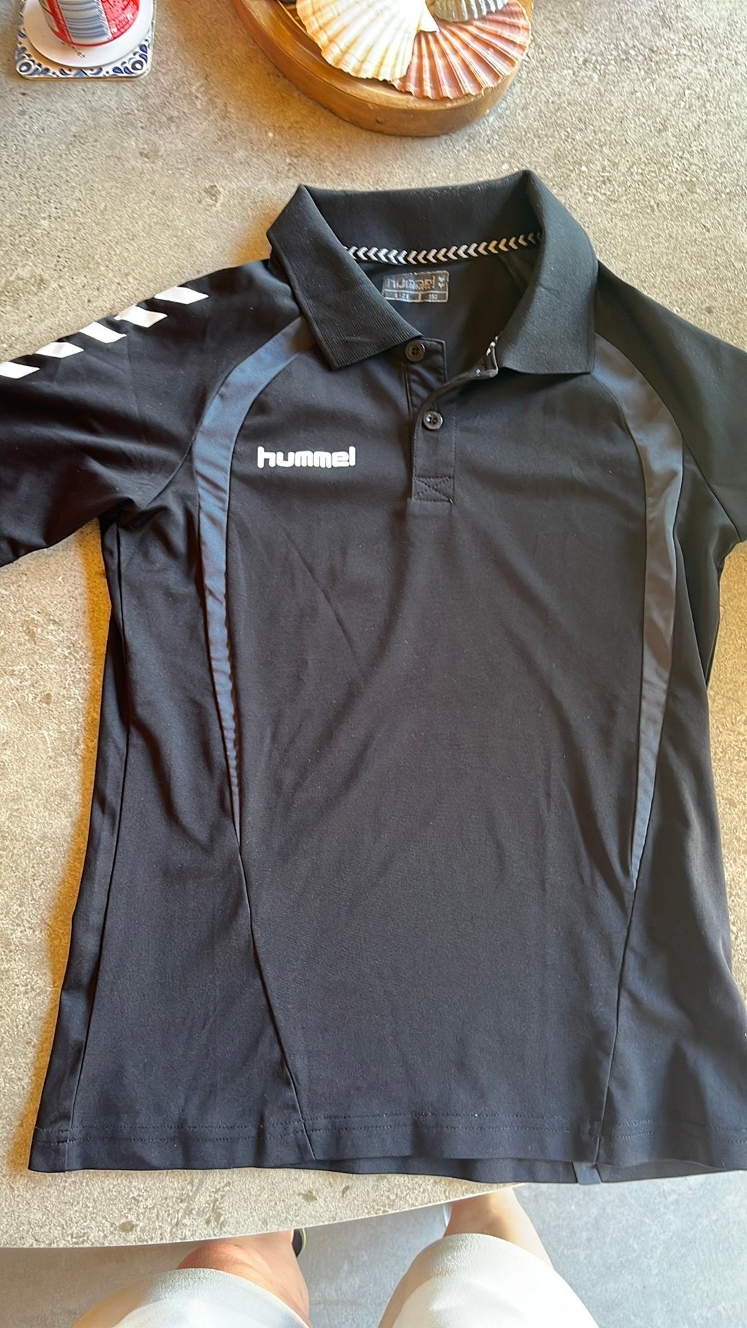 Sport polo van Hummel maat 152, Ophalen of Verzenden, Zo goed als nieuw, Jongen of Meisje, Sport- of Zwemkleding