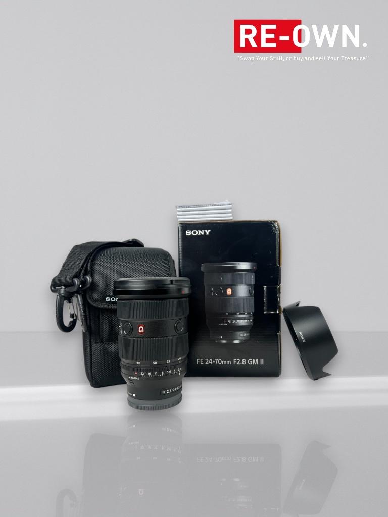 Sony FE 24-70 mm f/2.8 GM II (Mark 2) (Topstaat + garantie), ., Ophalen of Verzenden, Zo goed als nieuw, Standaardlens