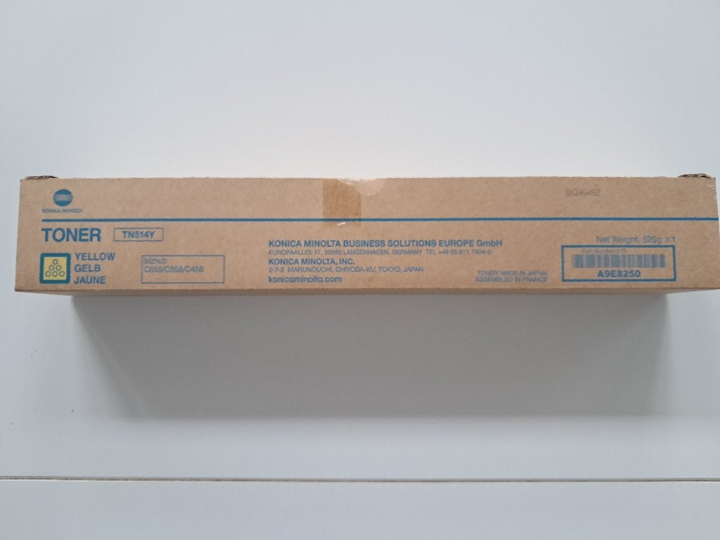 Toner Geel Konica Minolta Bizhub C658/C558/ C458, Computers en Software, Nieuw, Konica Minolta, Ophalen of Verzenden, Konica Minolta