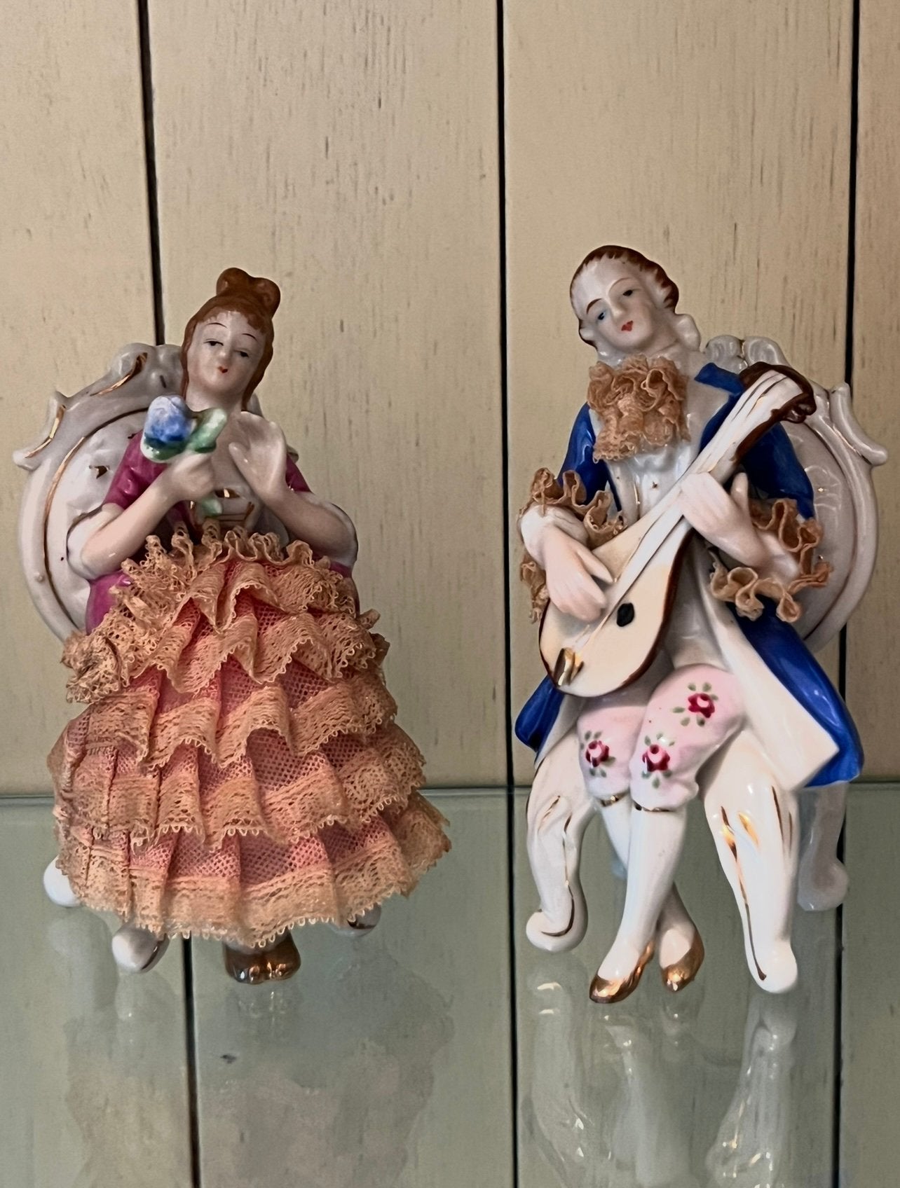 2 porseleinen beelden, Ophalen of Verzenden