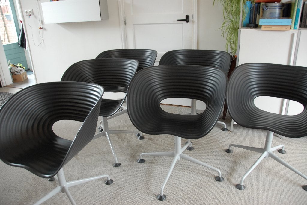 stoelen Ron ARAD  voor Vitra jaren 90 zero design, Ophalen, Gebruikt, Mid century modern wonen, Zwart
