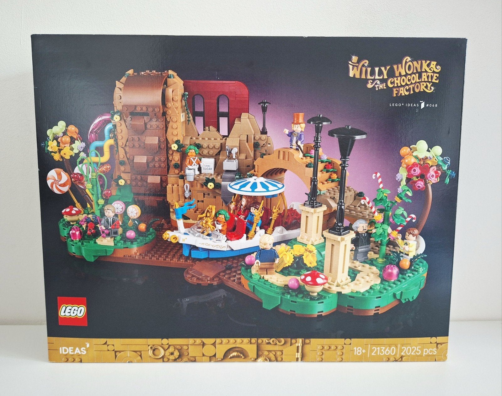 LEGO Ideas: Willy Wonka & The Chocolate Factory (21360), Lego, Nieuw, Ophalen of Verzenden, Ideas