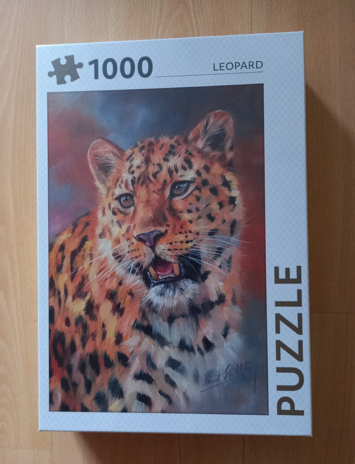 Puzzel 1000 stukjes Luipaard, Hobby en Vrije tijd, Denksport en Puzzels, Ophalen of Verzenden, 500 t/m 1500 stukjes, Nieuw
