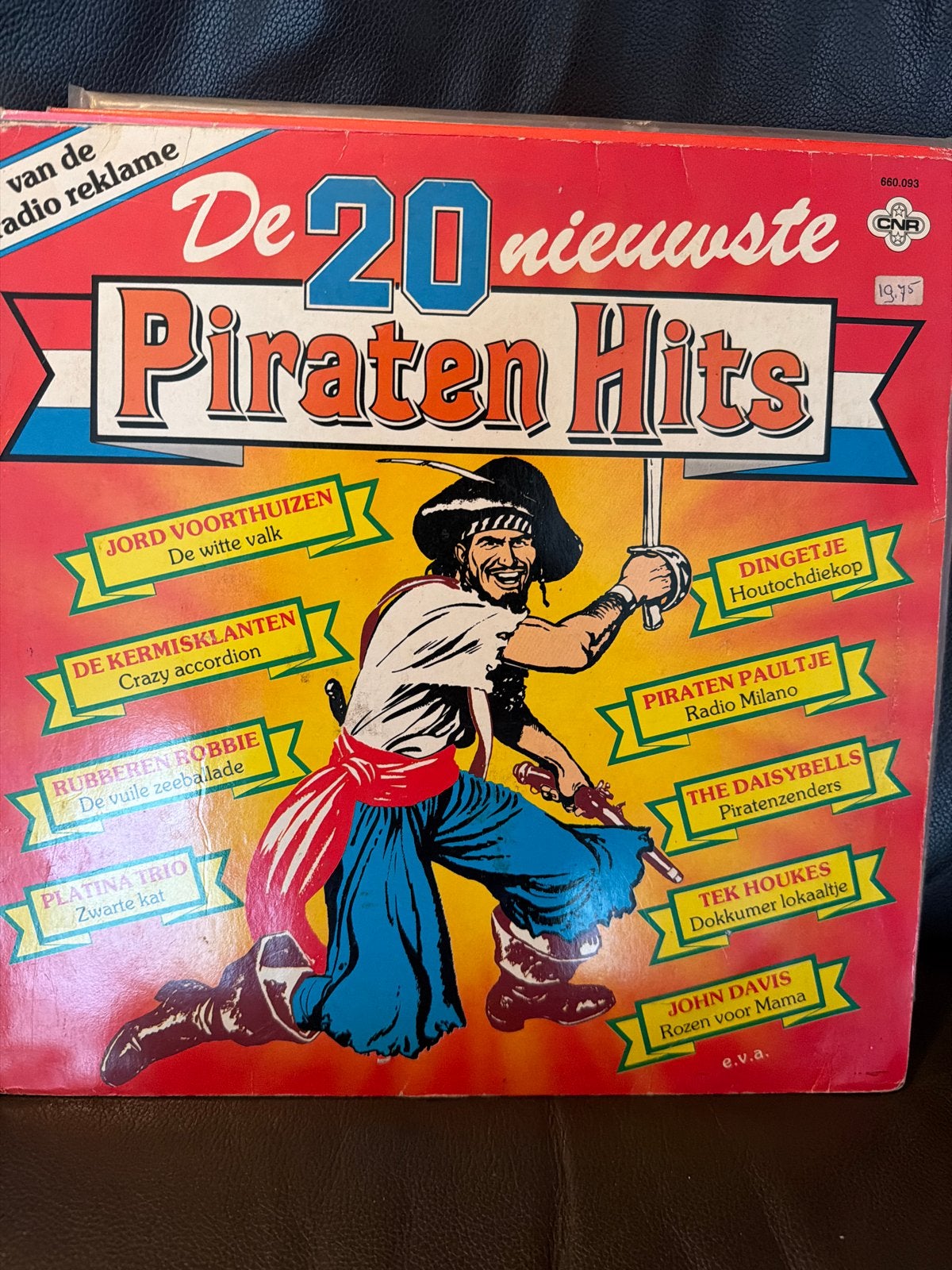 2.   De 20 Nieuwste Piraten Hits LP - Diverse Artiesten, LP, Ophalen of Verzenden, Complilatie, 12 inch