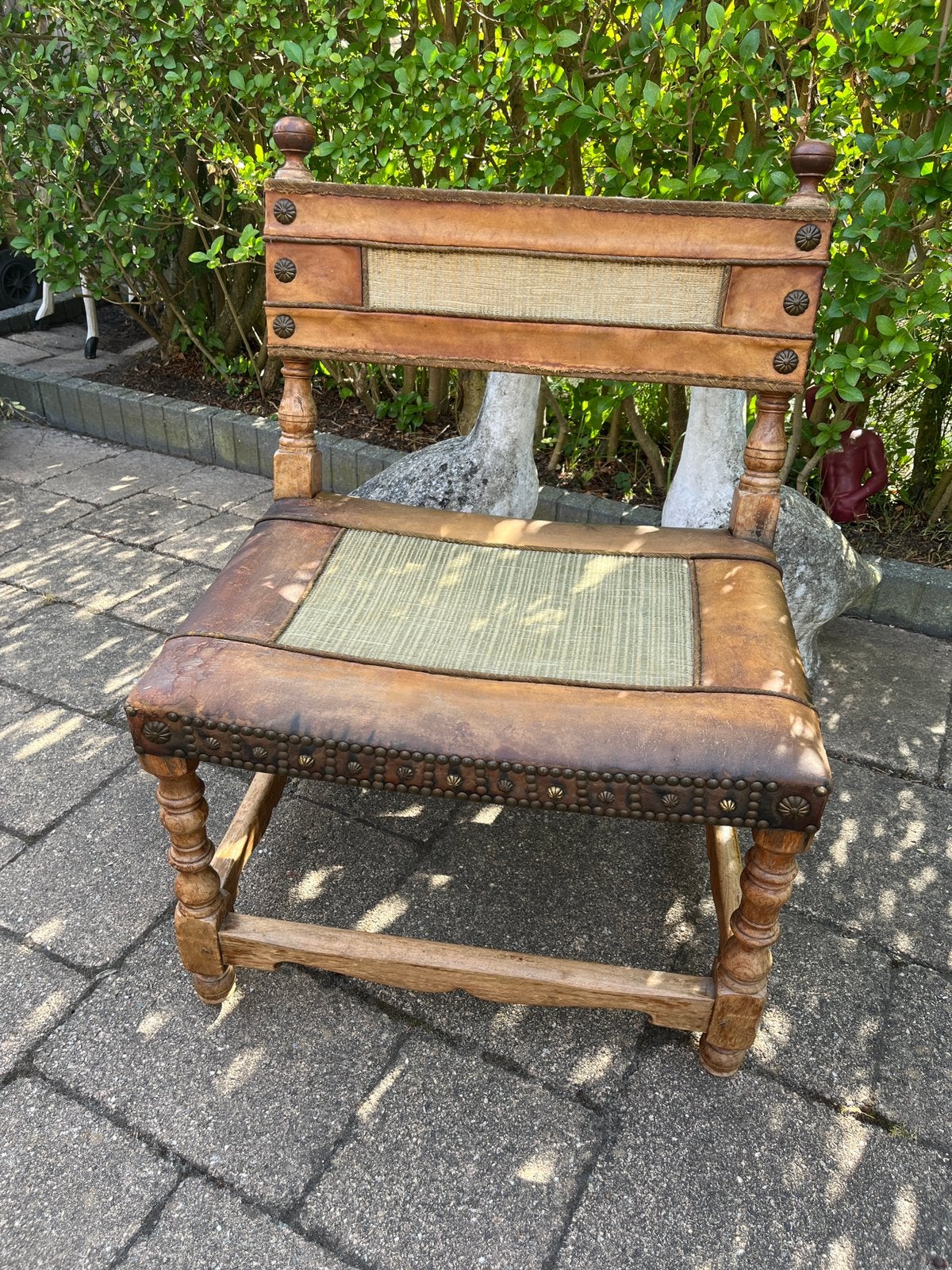 Vintage Spaans stoeltje., Ophalen of Verzenden
