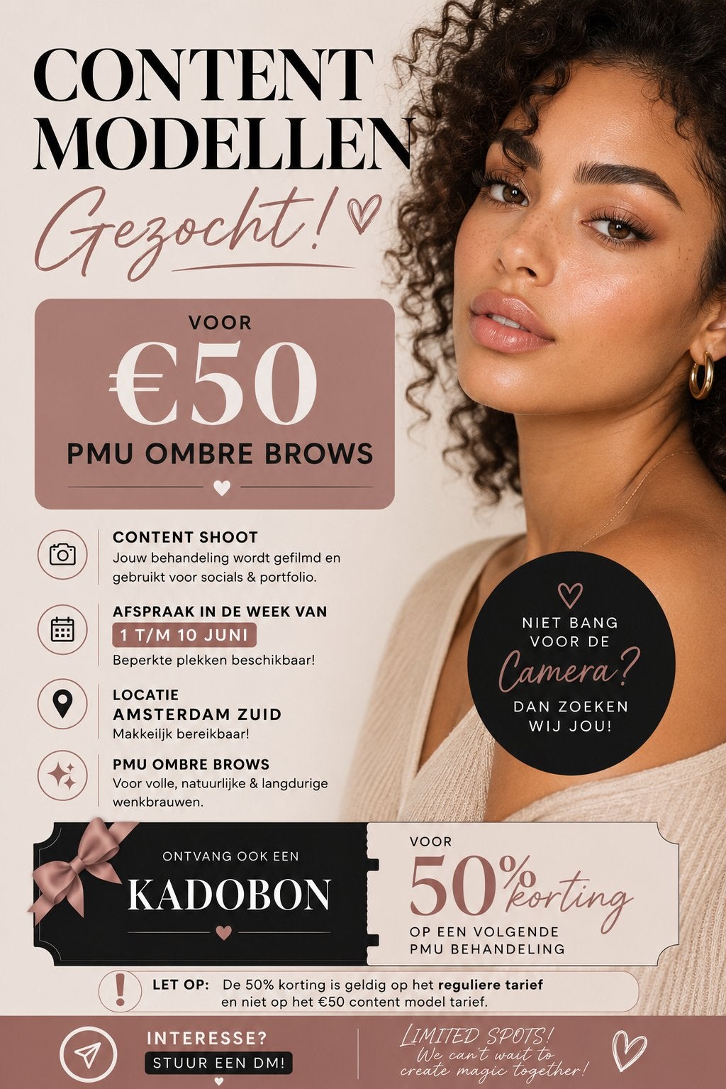 Pmu modellen gezocht, Ophalen of Verzenden, Nieuw, Gehele gezicht