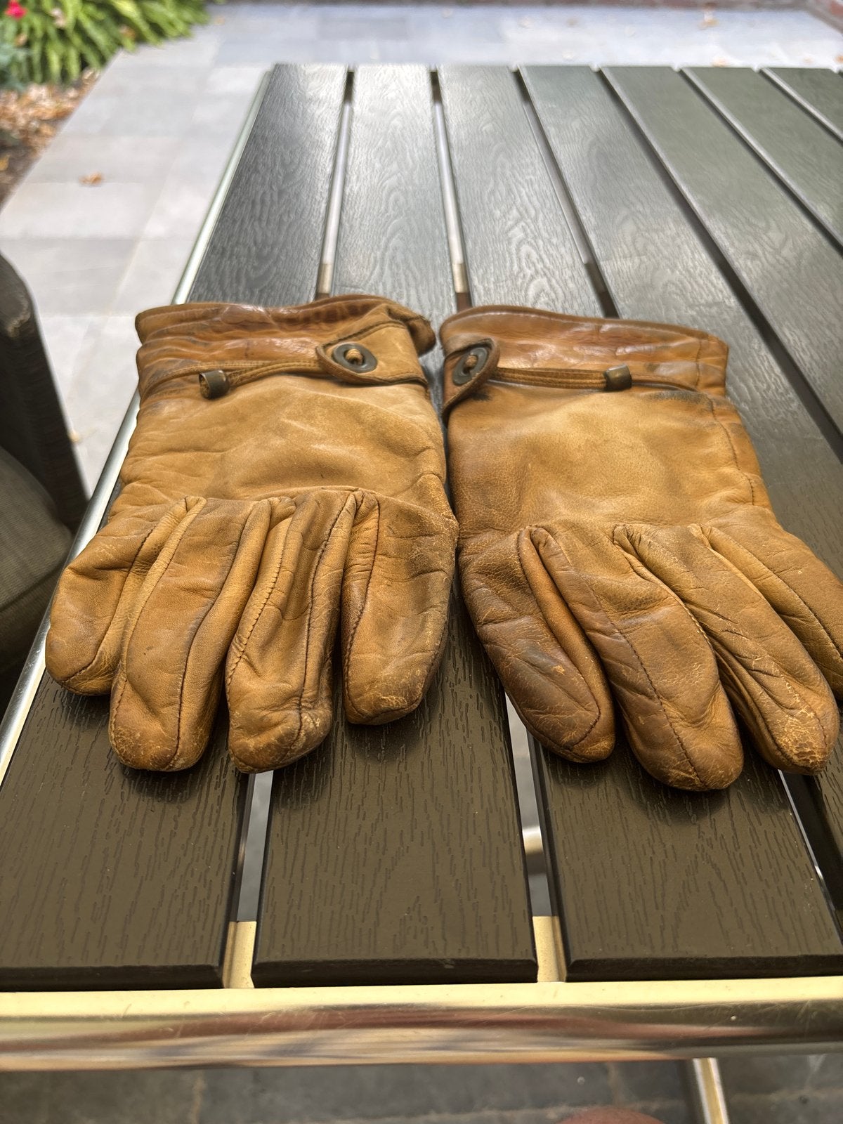 Gebruikte leren Bighorn motorhandschoenen XL Harley Davidson, Motoren, Kleding | Motorkleding, Ophalen of Verzenden, Tweedehands