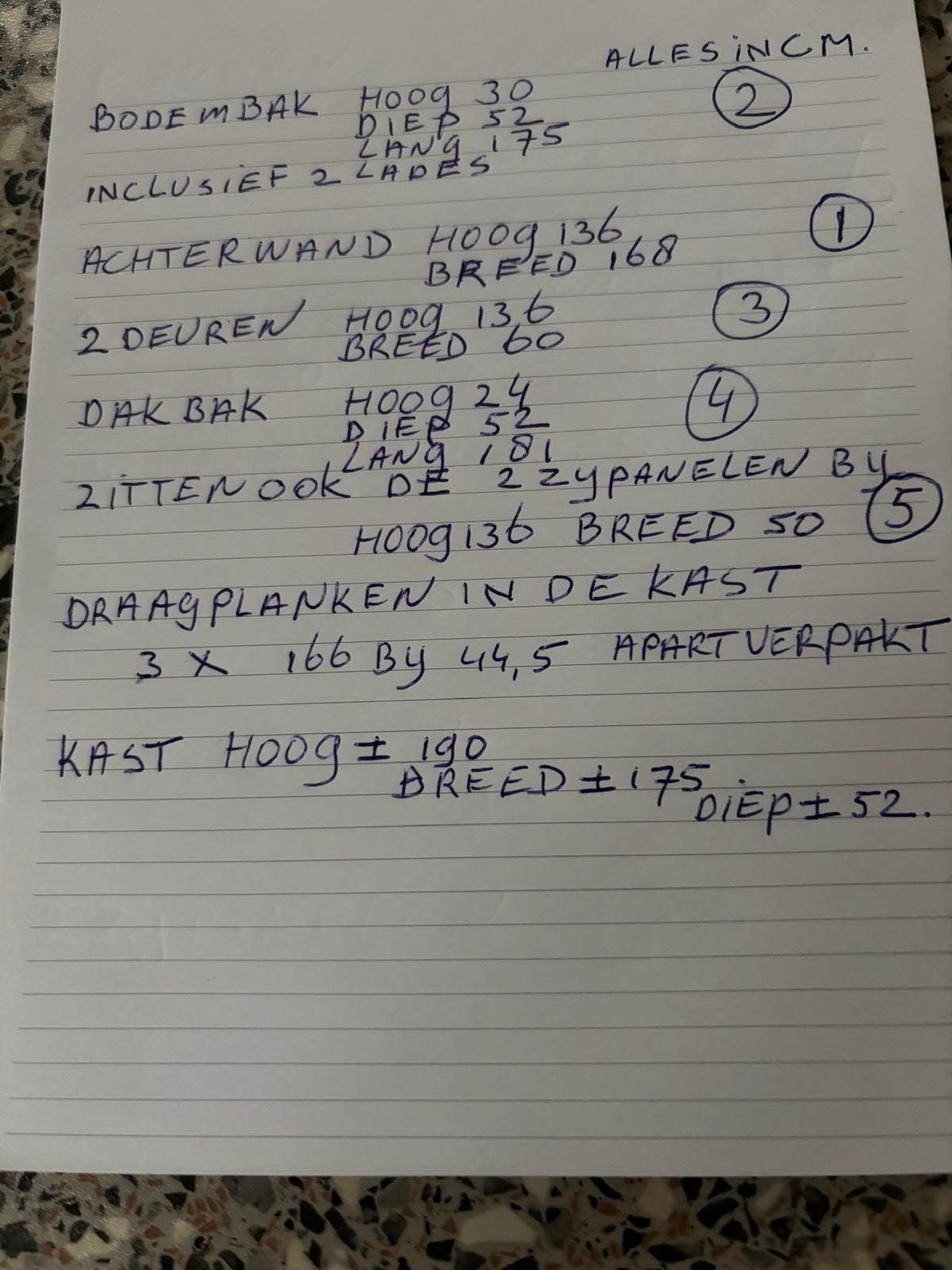 antieke kast, Antiek en Kunst, Ophalen