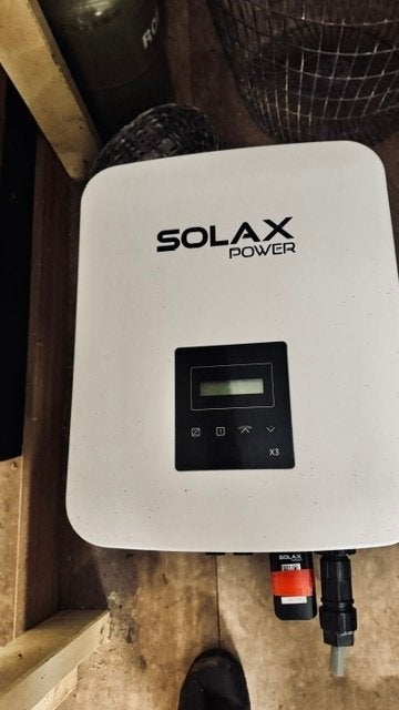 SOLAX POWER X3-MIC-6K-G2 omvormer, Ophalen of Verzenden, Zo goed als nieuw, Overige
